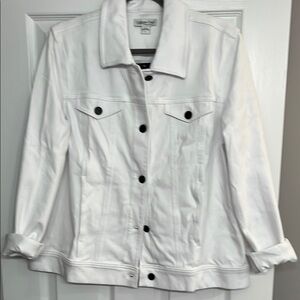 White Denim Jacket